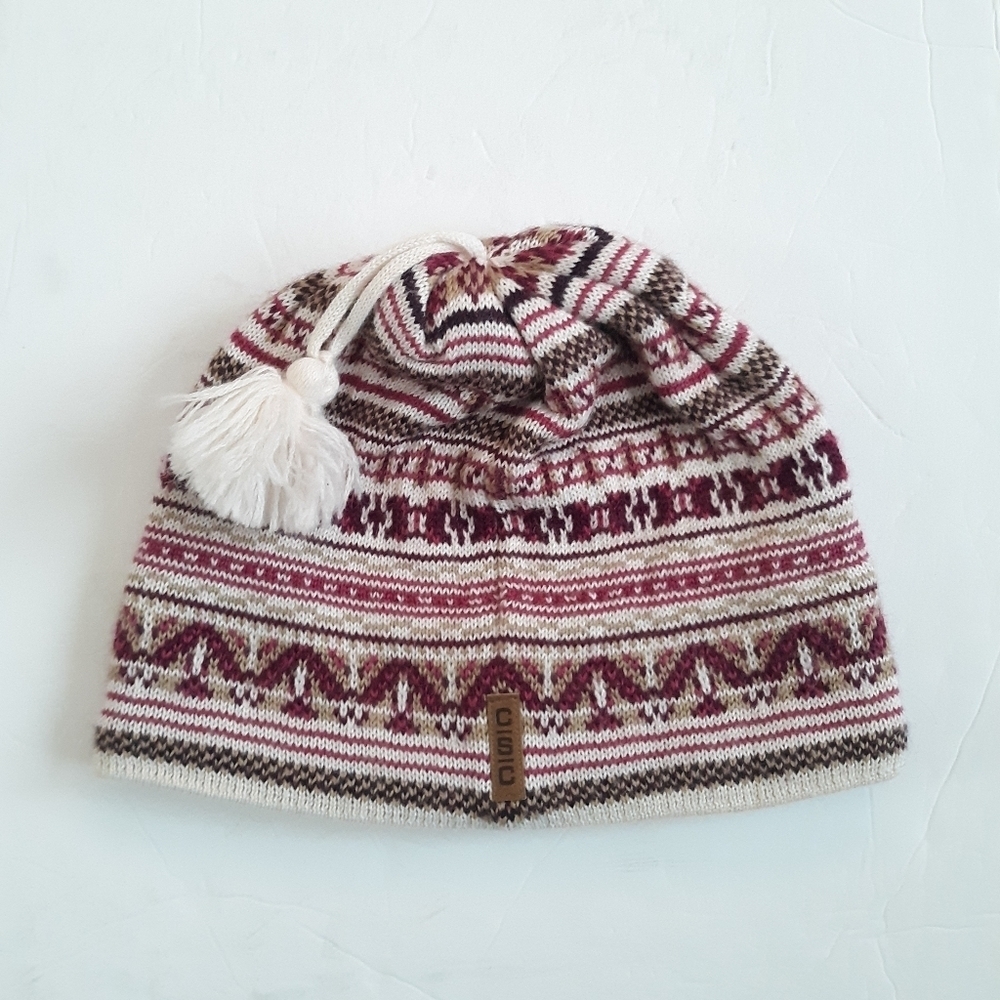 Vintage Columbia Wool Blend Beanie Hat